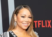 Mariah Carey tại buổi ra mắt phim "A Fall from Grace" năm 2020