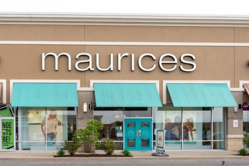 A Maurices store in Buffalo, NY, USA. Maurices is an American women's clothing retail chain.