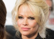 Pamela Anderson at the French National Assembly in 2016