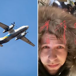 Terrifying Moment Plane's Passenger Door Springs Open, Sucking Luggage into the Air