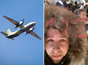 Terrifying Moment Plane's Passenger Door Springs Open, Sucking Luggage into the Air