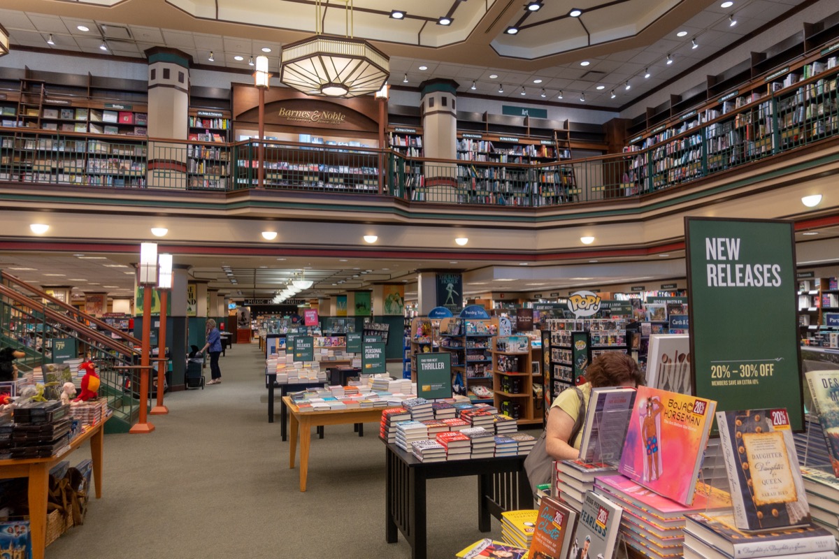 Barnes & Noble and Other Bookstores Are Closing Locations