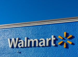 walmart store sign on building