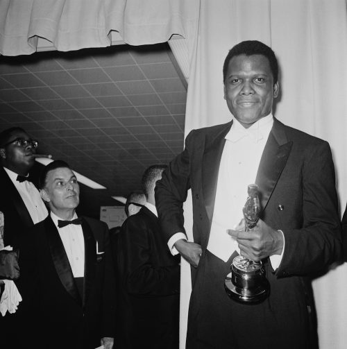 Sidney Poitier at the 1964 Oscars