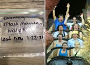 After Disney Ride is "Cancelled," People Are Selling "Genuine Splash Mountain Water" for $45