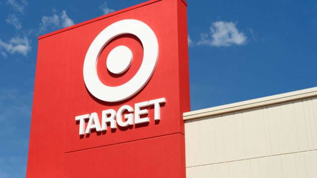 A Target sign at a store location