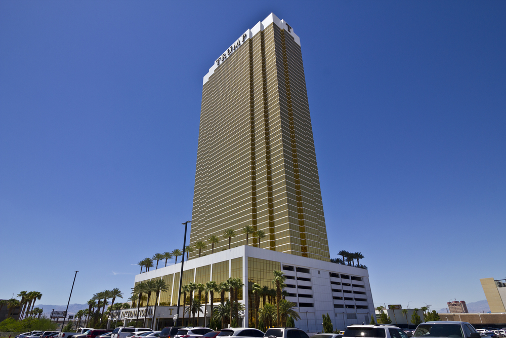 The Trump hotel in Las Vegas