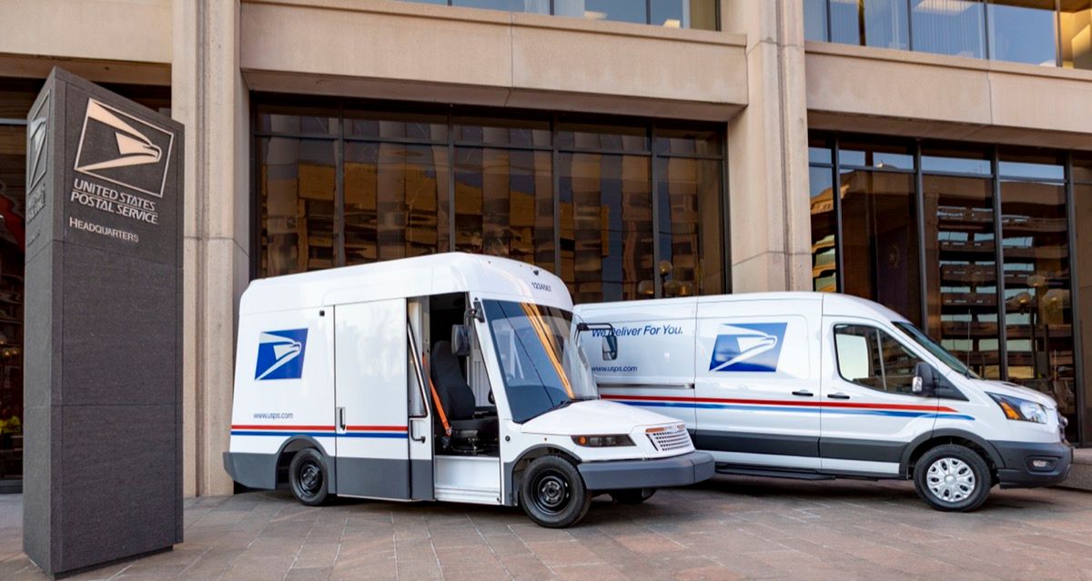 Juneteenth Mail Delivery 2024 Usps Anita Leisha   Usps NGDV New Mail Trucks 1 