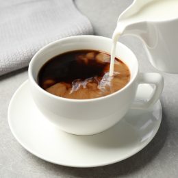 Adding Milk to Coffee