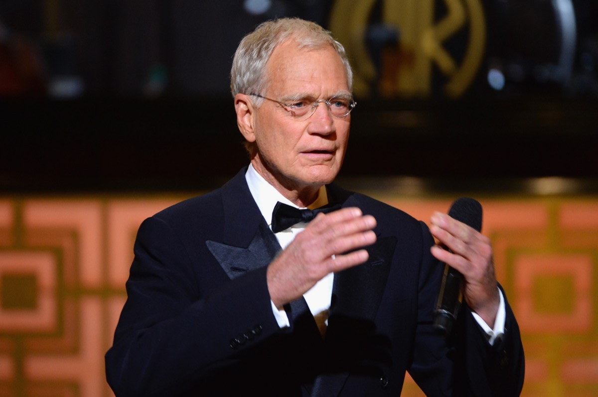David Letterman in 2014