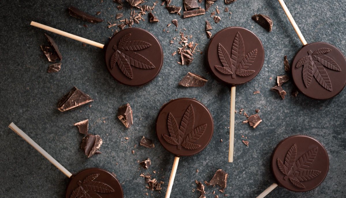 Edible Chocolate Lollipops