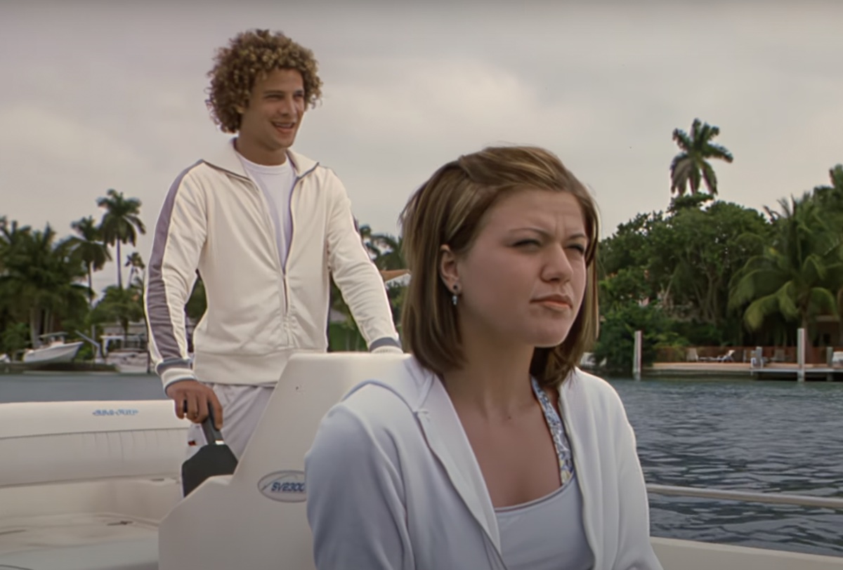 Justin Guarini and Kelly Clarkson in From Justin to Kelly