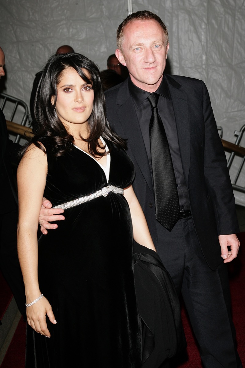 Salma Hayek Says She Was "Dragged" to Her Surprise Wedding