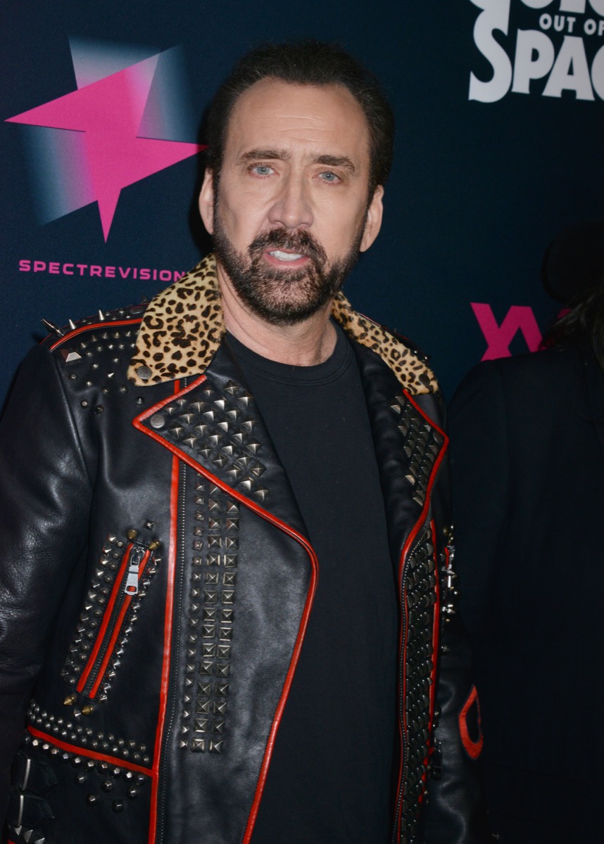 Nicolas Cage in 2020