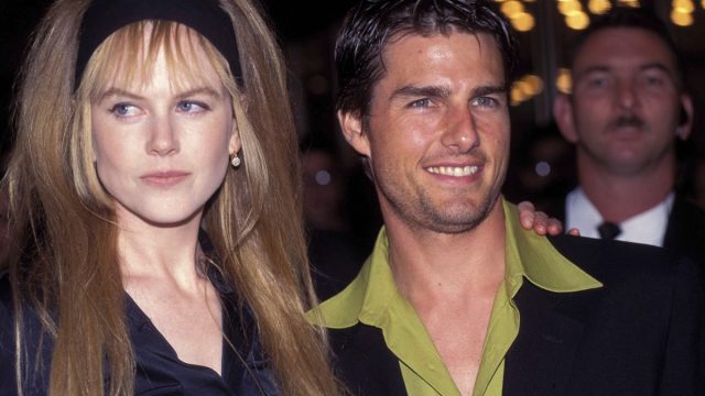 Actors Nicole Kidman and Tom Cruise together