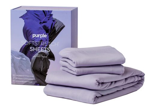 Product image of Purple sheet set with box