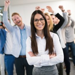 Successful Group of People