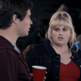 Adam DeVine and Rebel Wilson in "Pitch Perfect"