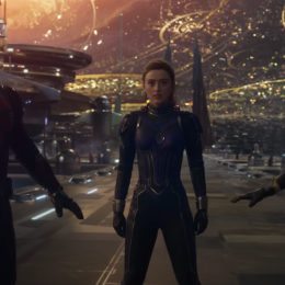 Paul Rudd, Kathryn Newton, and Evangeline Lilly in "Ant-Man and the Wasp: Quantumania"