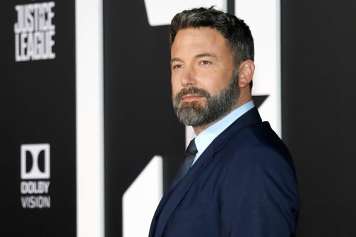 Ben Affleck at the premiere of "Justice League" in 2017