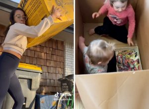 Woman Says She Puts Her Kids in Boxes to Get Her "Me Time" and People are Fuming
