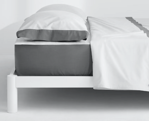 Product image of Casper Cool Supima sheets on a bed