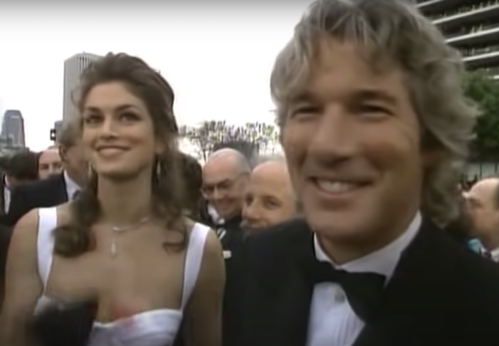 Cindy Crawford and Richard Gere at the 1993 Oscars
