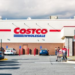 Costco Store Scanning Cards at Entry