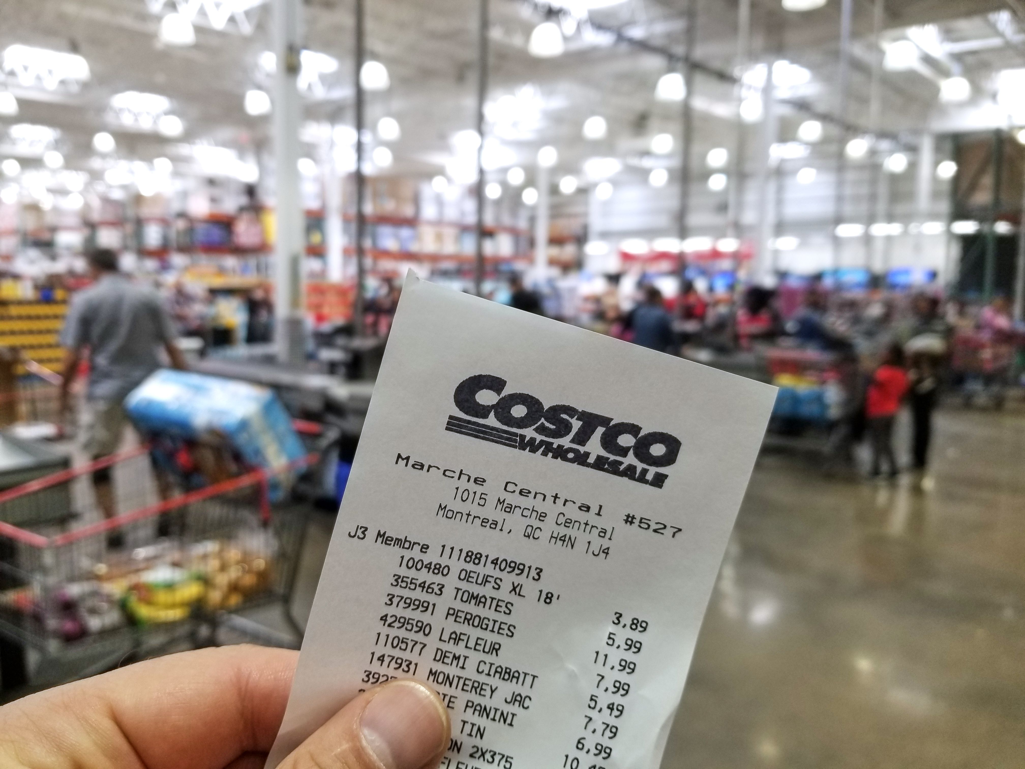 Costco Has A Secret Pricing System You Need To Know About   Costco Receipt 