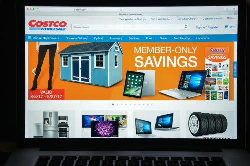 Costco website members only savings page