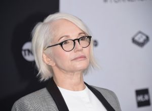 Ellen Barkin at the 2018 Turner Upfront