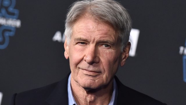 Harrison Ford at the premiere of "Star Wars: The Rise of Skywalker" in 2019