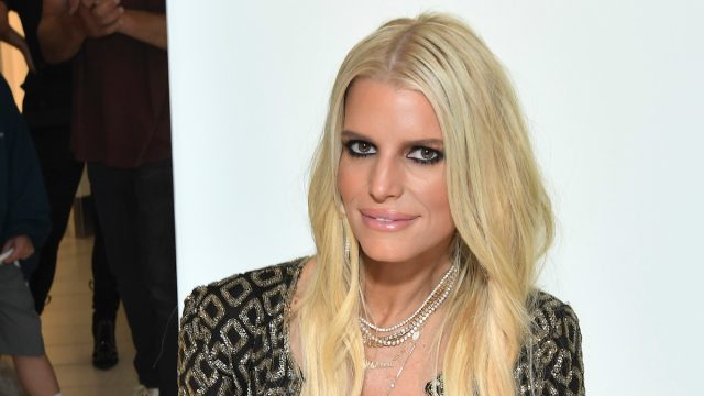 Jessica Simpson at Nordstrom at The Grove in 2022