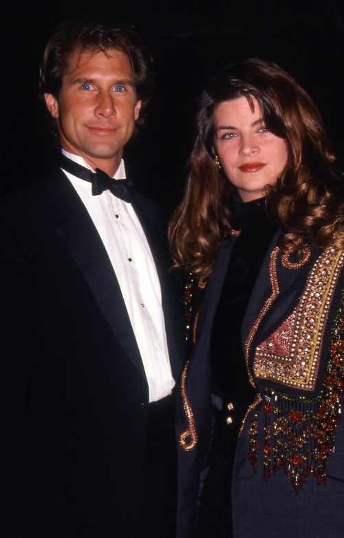 Parker Stevenson and Kirstie Alley circa 1990