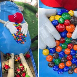 Grandma Buried in M&Ms-Shaped Coffin After Loving the Candy