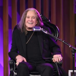 Ozzy Osbourne at SiriusXM Studio in July 2022