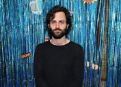 Penn Badgley at the launch of "Podcrushed" in 2022