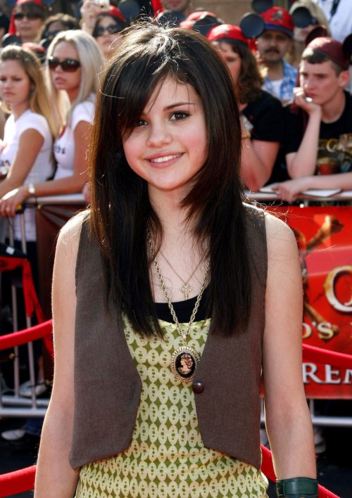 Selena Gomez at the premiere of "Pirates of the Caribbean: At World's End" in 2007