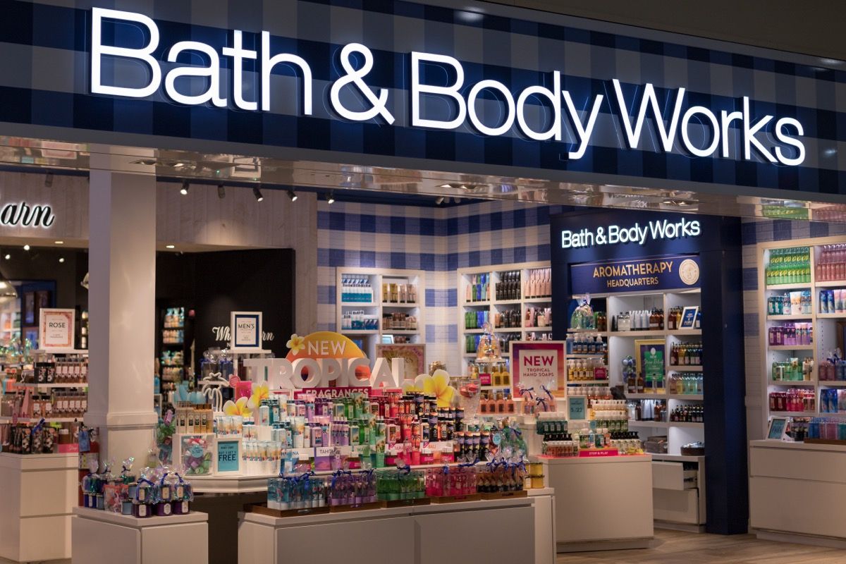 Body works deals store