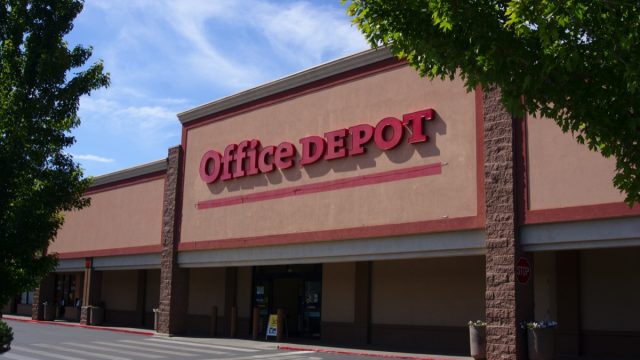 Office Depot Is Closing Stores, Starting Tomorrow — Best Life