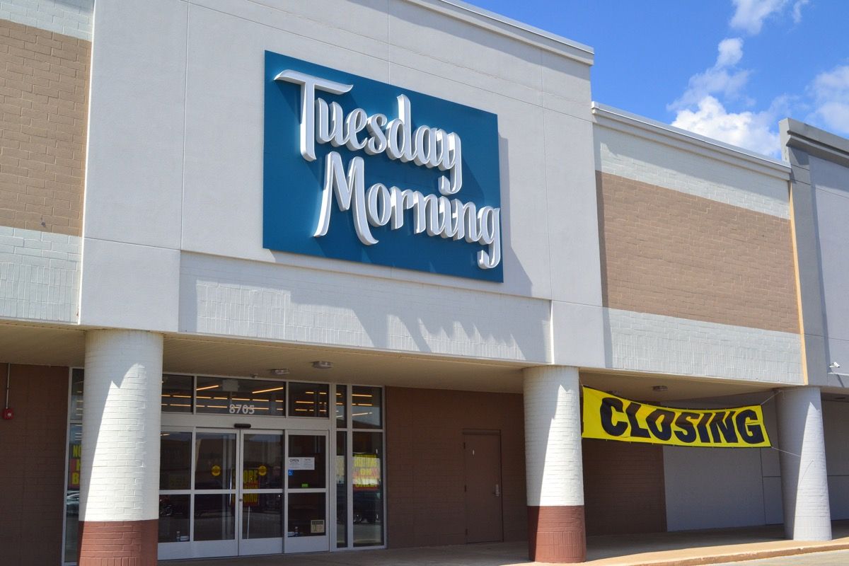 Tuesday Morning to Close Half of Its Stores After Bankruptcy Filing