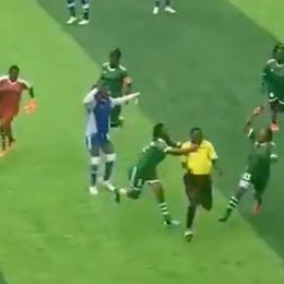Women Soccer Players Chase, Hit and Kick Male Referee in Attack After Penalty Is Denied