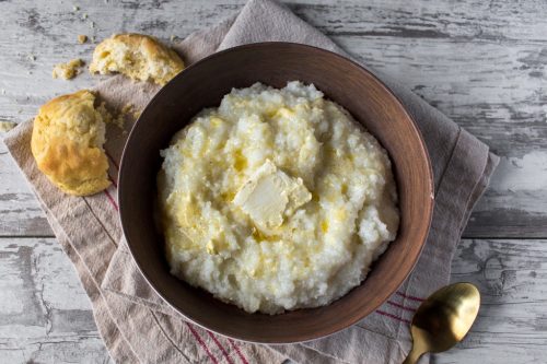 Southern Grits with Butter