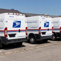 USPS Post Office Mail Trucks. The Post Office is responsible for providing mail delivery VI