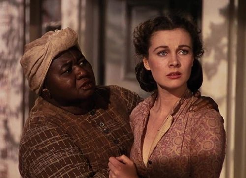 hattie mcdaniel and vivien leigh in gone with the wind