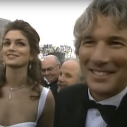 Cindy Crawford and Richard Gere at the Oscars in 1993