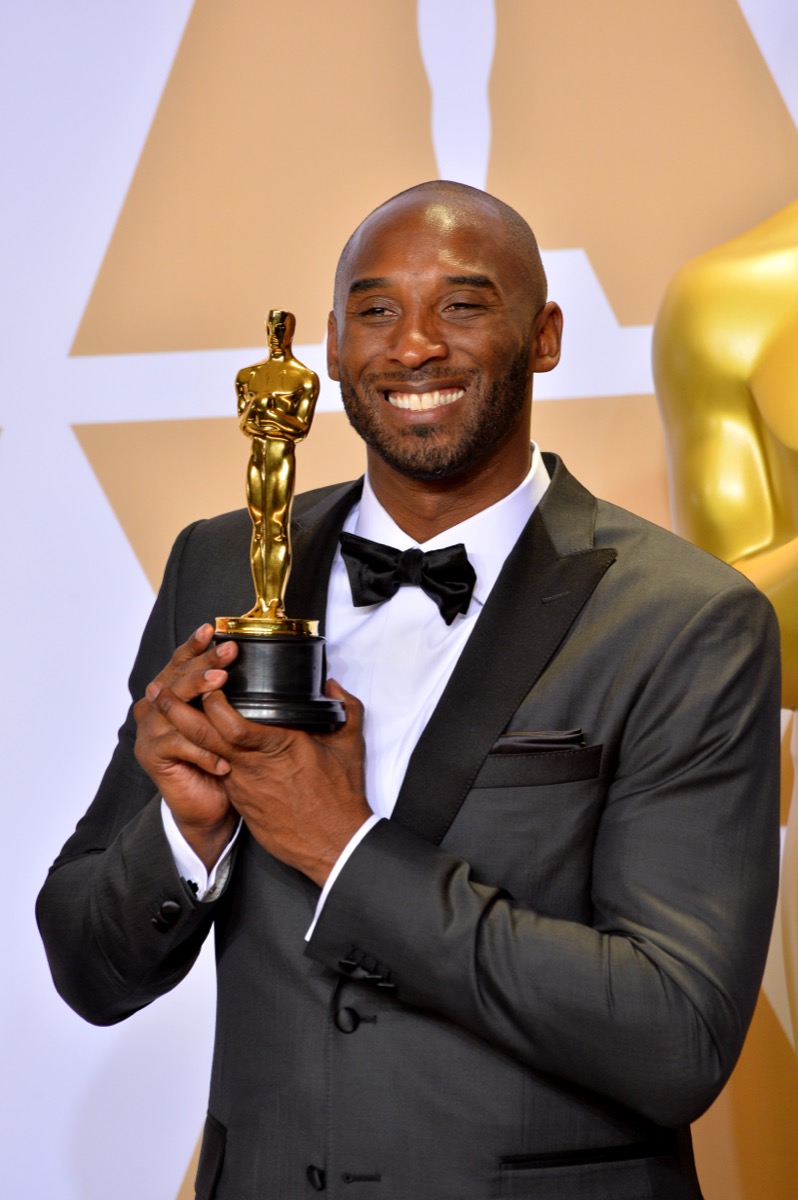 Kobe Bryant at the Oscars in 2018