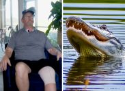 9-Foot Alligator Attacks Man
