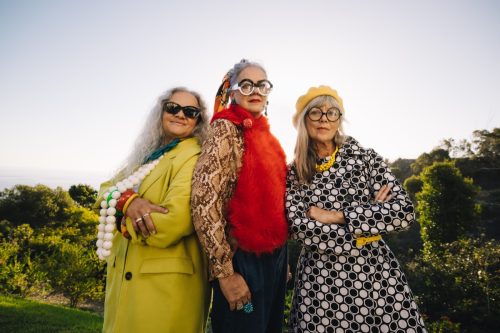Three Eccentric Older Women