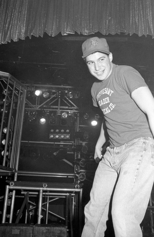 Adam Horovitz performing in 1987